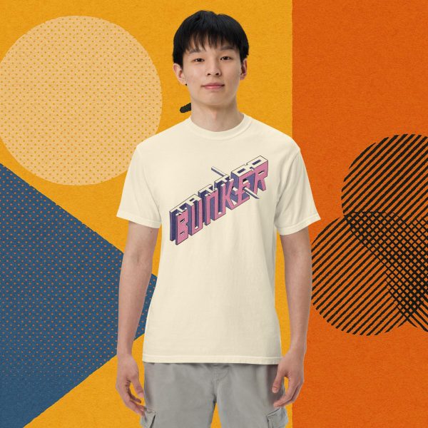 Bunker Tattoo Shirt Unisex garment-dyed heavyweight t-shirt - Image 2